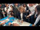 Guatemala: presidential candidate Sandra Torres casts her vote
