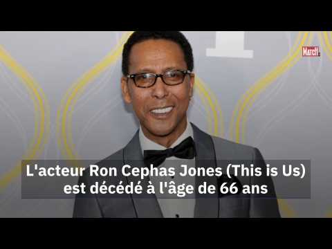 VIDEO : L'acteur Ron Cephas Jones (This is Us) est dcd  l'ge de 66 ans