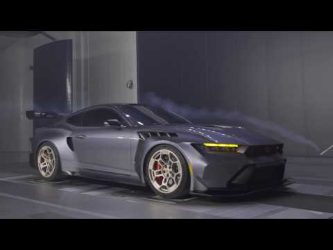 2025 Ford Mustang GTD Wind Tunnel Testing Video
