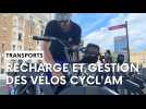Comment les vélos en libre-service sont rechargés à Charleville et à Sedan
