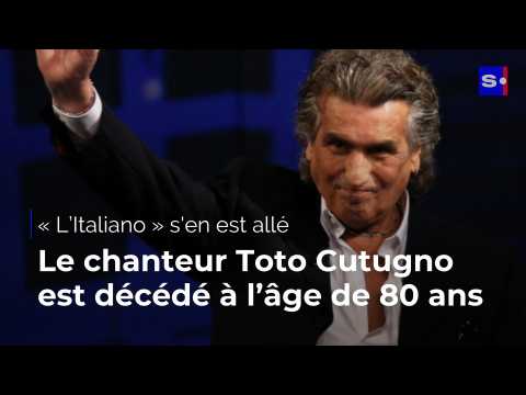 VIDEO : Le chanteur Toto Cutugno, interprte du tube  L?Italiano , est dcd  l?ge de 80 ans