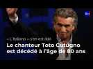 Le chanteur Toto Cutugno, interprète du tube « L'Italiano », est décédé à l'âge de 80 ans