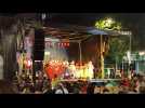 A Valenciennes, concert du groupe folklorique mexicain pour les Folies de Binbin