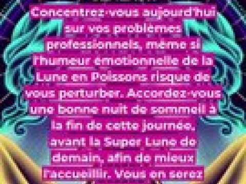 Horoscope du jour du mercredi 30 août 2023