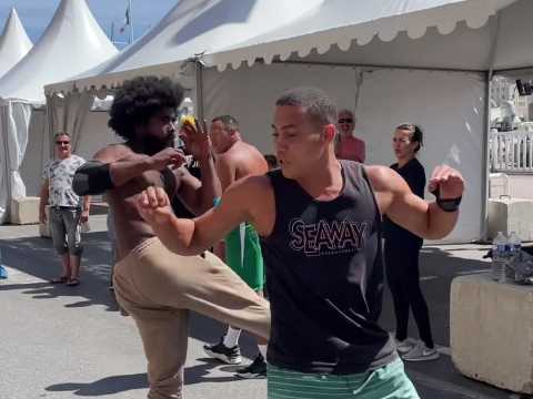 Les visages de Marseille : le groupe de Capoeira du Vieux-Port