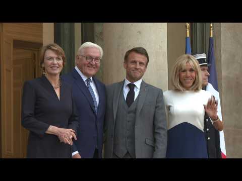 France: Macron welcomes German president to the Elysée Palace