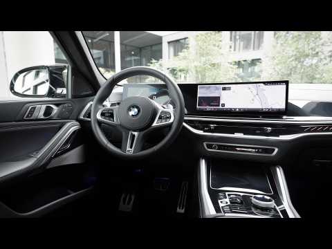 The new BMW X6 M60i xDrive Interior Design