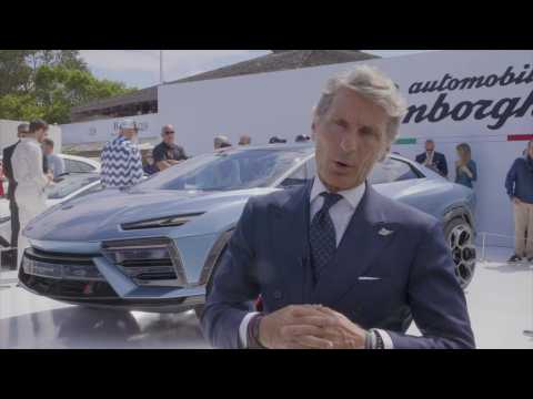 The new Lamborghini Lanzador Unveil - Interview Stephan Winkelmann, Chairman and CEO