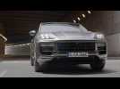 The new Porsche Cayenne Turbo E-Hybrid Coupé with GT Package Driving Video