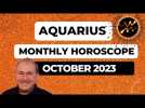Aquarius Horoscope October 2023. A Big Adventure Begins!`