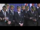 All Blacks team welcome ceremony ahead of Rugby World Cup