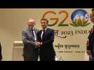 Australian Prime Minister and French President meet at G20