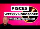 Pisces Horoscope Weekly Astrology from 11th September 2023