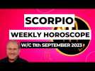 Scorpio Horoscope Weekly Astrology from 11th September 2023