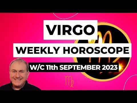 Virgo Horoscope Weekly Astrology from 11th September 2023
