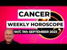 Cancer Horoscope Weekly Astrology from 11th September 2023