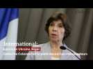 International : Guerre en Ukraine, Niger... Catherine Colonna fait le point devant les ambassadeurs