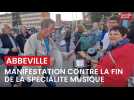 Abbeville : manifestation contre la suppression de la spécialité musique