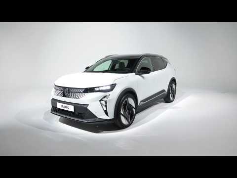 The All-new Renault Scenic E-Tech electric Design in White