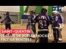 A Saint-Quentin, le club de hockey rollers a fait sa rentrée avant sa participaton a la fête du sport.
