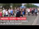 Ils étaient 400 à fêter le sport en famille à Mesnil-Saint-Nicaise