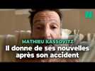 Mathieu Kassovitz donne de ses nouvelles depuis son lit d'hôpital après son accident de moto