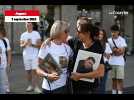 VIDÉO. Près de 200 personnes rendent hommage à deux victimes d'un accident de la route à Angers