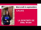 Calais : Lilas Butez raconte sa rentrée au lycée Léonard de Vinci