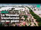 En Grèce, la Thessalie devient un lac géant après des pluies extrêmes