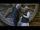 Biden arrives at G20 venue, shakes hands with Modi