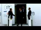 France's Macron arrives in India for G20 summit