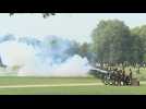 Gun salute marks King Charles III accession to British crown