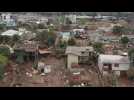 Brésil: après le passage d'un cyclone, l'heure au nettoyage des dégâts