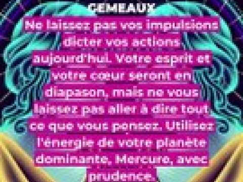 Horoscope du jour du lundi 11 septembre 2023