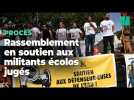 Mégabassines : en soutien à neuf militants écologistes jugés, 2000 personnes ont manifesté