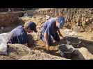 A Lillebonne, le chantier de fouilles archéologiques s'achève : des centaines d'objets découverts