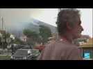 Incendies en Grèce : les flammes se rapprochent d'Athènes, trois quartiers de la capitale ont été évacués