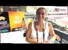 Interview de Kim Gevaert aux Mondiaux d'athlétisme de Budapest