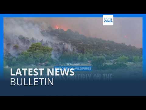 Latest news bulletin | August 23rd – Evening