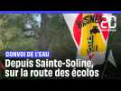 De Sainte-Soline à Paris, sur la route du « convoi de l'eau » contre les mégabassines