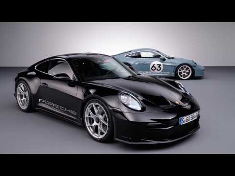Porsche 911 S/T and Porsche 911 S/T with Heritage Design Package Design in Studio