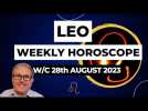 Leo Horoscope Weekly Astrology from 28th August 2023