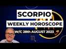Scorpio Horoscope Weekly Astrology from 28th August 2023