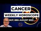 Cancer Horoscope Weekly Astrology from 28th August 2023