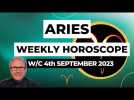 Aries Horoscope Weekly Astrology from 4th September 2023