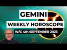 Gemini Horoscope Weekly Astrology from 4th September 2023