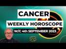 Cancer Horoscope Weekly Astrology from 4th September 2023