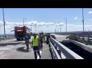 Attaque de drones ukrainiens déjouée sur le pont de la Crimée annexée