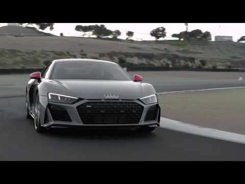 Audi R8 performance Coupe RWD Track Driving