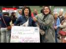 VIDÉO. Mobilisation contre la fermeture des classes devant la direction académique des Côtes-d'Armor
